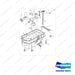 D160994 PAN GP-OIL(1004.4 E/G) - full parts diagram - genuine Doosan / Bobcat forklift part