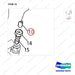 D161040 LINES GP-FUEL FILTER - 1004 E/G - parts diagram, item 10 shown - genuine Doosan / Bobcat forklift part