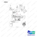 D167315 CHANGEOVER AR. DIESEL TO DS - (2/2)-1004 E/G - full parts diagram, item 8 marked - genuine Doosan / Bobcat forklift part