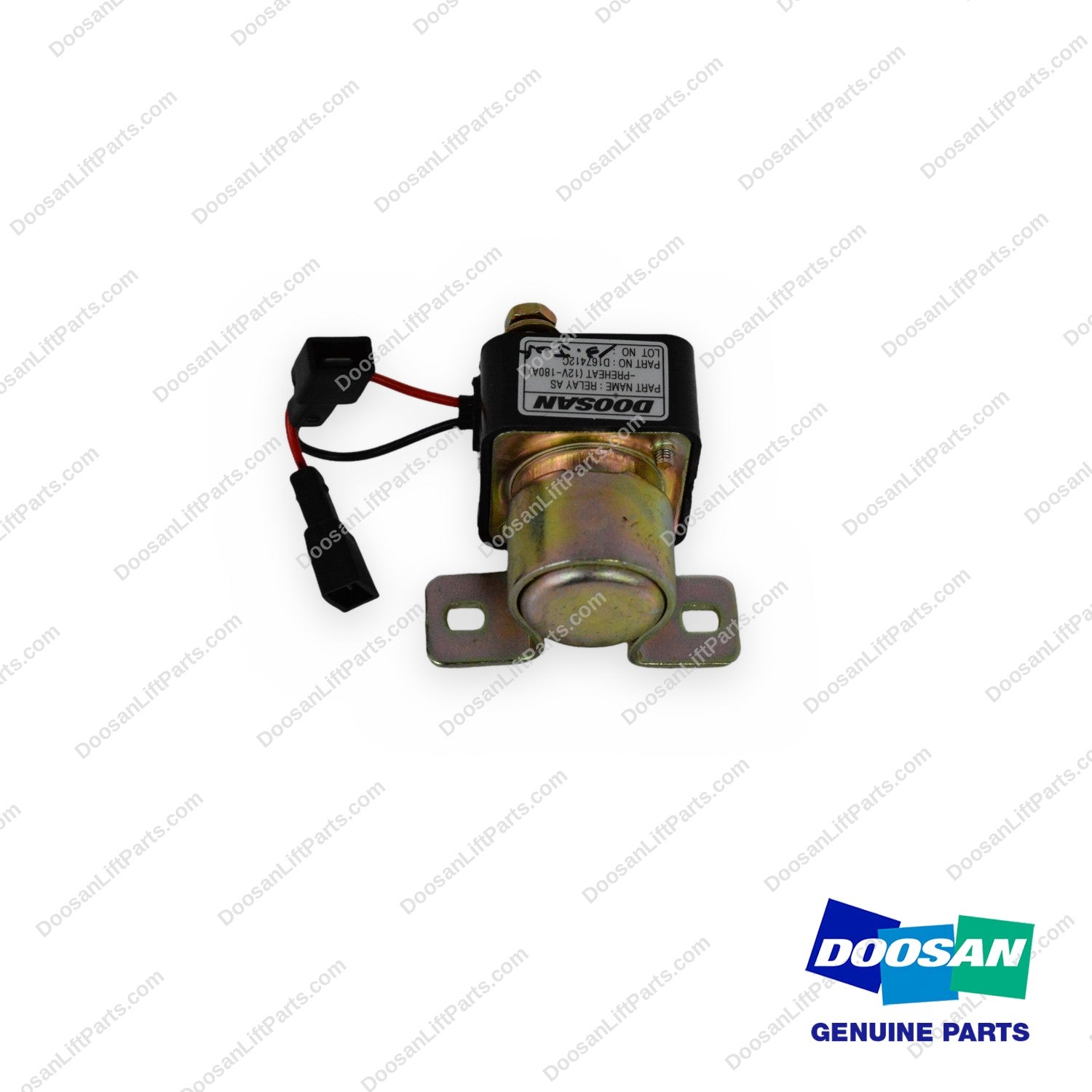 D167412C - Preheat Stater Relay Assembly - OEM Doosan Daewoo Bobcat