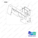 D170053 FIREWALL GP - full parts diagram, item 1 marked - genuine Doosan / Bobcat forklift part
