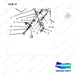 D170111 COWLING GP - parts diagram, item 19 shown - genuine Doosan / Bobcat forklift part