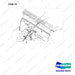 D170111 COWLING GP - full parts diagram, item 19 marked - genuine Doosan / Bobcat forklift part