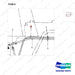 D180172 COOLER GP-TRANSMISSION - parts diagram, item 8 shown - genuine Doosan / Bobcat forklift part