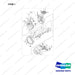 D180342 TRANSMISSION AS - (1/2) - full parts diagram, item 1 marked - genuine Doosan / Bobcat forklift part
