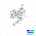 D180403 TRANS MISSION AS - full parts diagram - genuine Doosan / Bobcat forklift part