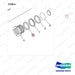 D184112 Lift Gp-Secondary - STD - parts diagram, item 6 shown - genuine Doosan / Bobcat forklift part