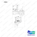 D287629LED CHANGEOVER AR.-STROBE - (RED)(TIER II & STAGE II CERTIFIED) - full parts diagram, item 1 marked - genuine Doosan / Bobcat forklift part