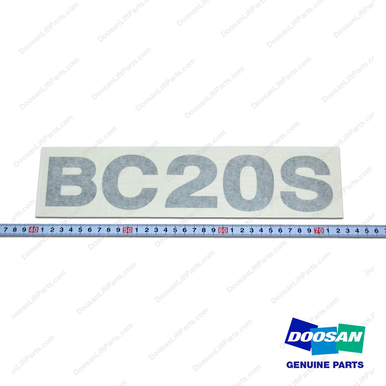 Film;model(BC20S) - Doosan Forklift Part D290486