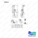 D380090 LINES GP PRIMARY-ATT.-3WAY - (FFT) - full parts diagram, item 35 marked - genuine Doosan / Bobcat forklift part