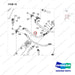 D420261 ARRANGEMENT,CHANGEOVER;AUTO TILT LEVELIN - parts diagram, item 15 shown - genuine Doosan / Bobcat forklift part