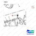 D461087 PUMP GP-WATER - parts diagram, item 9 shown - genuine Doosan / Bobcat forklift part