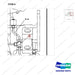 D500275 LINES GP-BRAKE COOLANT(DISC) - parts diagram, item 6 shown - genuine Doosan / Bobcat forklift part
