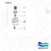 D501148 SECTION GP-VALVE - parts diagram, item 12 shown - genuine Doosan / Bobcat forklift part