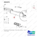 D501975 MOUNTING GP-ATTACHMENT - (MFH:OVER 3300mm) - parts diagram, item 1 shown - genuine Doosan / Bobcat forklift part