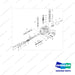 D503206 VALVE GP - full parts diagram - genuine Doosan / Bobcat forklift part