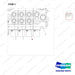 D503290 CONTROL VALVE GP-4 SECTION - (B22/25/30X) - parts diagram, item 3 shown - genuine Doosan / Bobcat forklift part