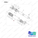 D510102 CYLINDER GP-STEER - full parts diagram, item 4 marked - genuine Doosan / Bobcat forklift part