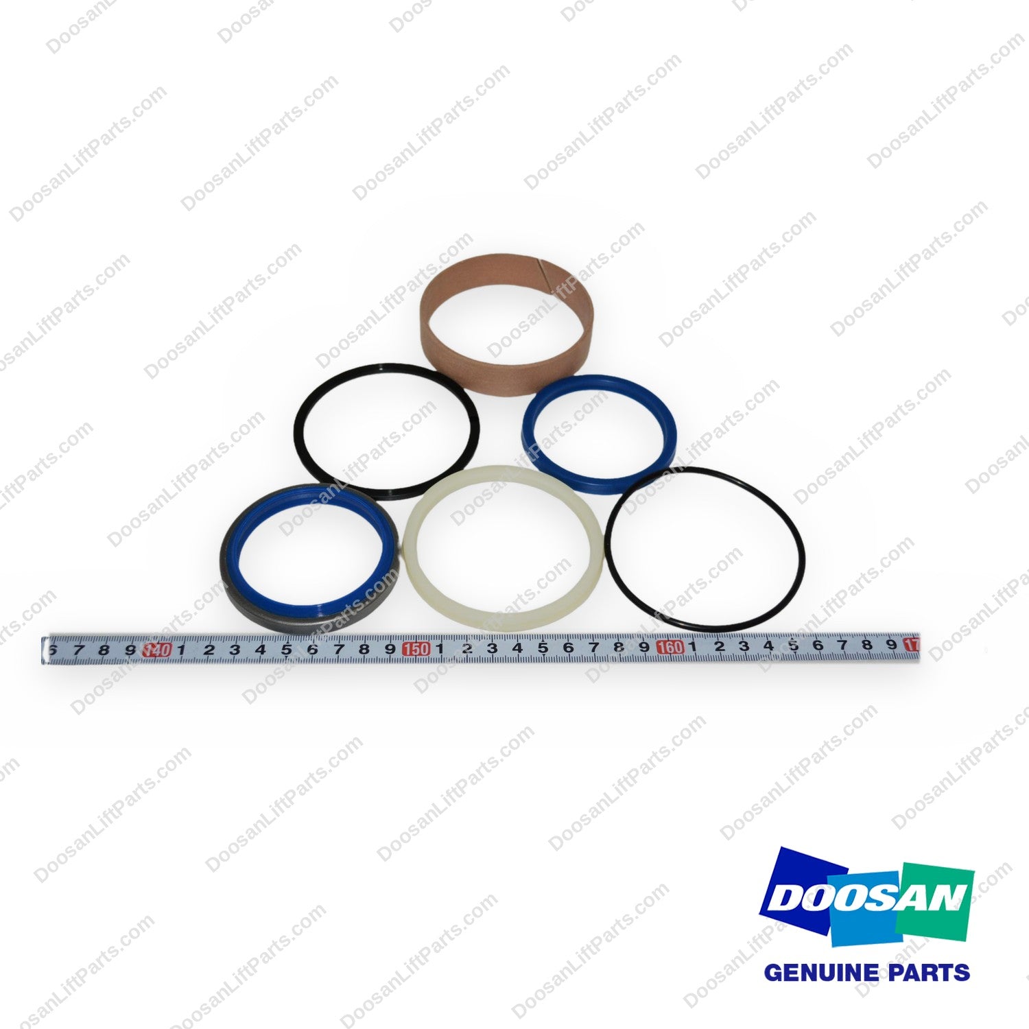 D510635 - Lift Cylinder Seal Kit - OEM Doosan Daewoo Bobcat