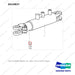 D510837 TILT CYLINDER GROUP, 5/7 - full parts diagram, item 2-01 marked - genuine Doosan / Bobcat forklift part
