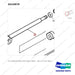 D510979 CYL.GROUP-REACH;STD MAST, BR20 - parts diagram, item 2 shown - genuine Doosan / Bobcat forklift part
