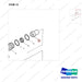 D511470 Reach Cylinder Assy - parts diagram, item 13 shown - genuine Doosan / Bobcat forklift part