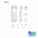 D511491 MTG GP-LIFT - BSC(FFT) - full parts diagram, item 43 marked - genuine Doosan / Bobcat forklift part