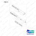D511509 CYLINDER GP-P/S - full parts diagram, item 12 marked - genuine Doosan / Bobcat forklift part
