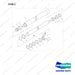 D511585 LIFT GP-SECONDARY - full parts diagram, item 2 marked - genuine Doosan / Bobcat forklift part