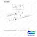 D511854 CYLINDER ASSY;POWER STEERING - full parts diagram, item 1 marked - genuine Doosan / Bobcat forklift part