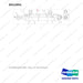 D512051 CYLINDER,GAS;3TON - full parts diagram, item 1 marked - genuine Doosan / Bobcat forklift part