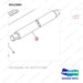 D512683 Lift Gp-Secondary - STD - parts diagram, item 2 shown - genuine Doosan / Bobcat forklift part
