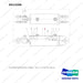 D513200 CYLINDER GROUP;TILT, BASIC - full parts diagram, item 2 marked - genuine Doosan / Bobcat forklift part