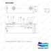 D513200 CYLINDER GROUP;TILT, BASIC - parts diagram, item 2 shown - genuine Doosan / Bobcat forklift part