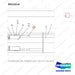D513214 CYLINDER ASSY;STD, MFH8000, D150 - parts diagram, item 17 shown - genuine Doosan / Bobcat forklift part
