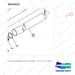 D513313 CYLINDER,PRIMARY;BASIC CYLINDER - parts diagram, item 2 shown - genuine Doosan / Bobcat forklift part