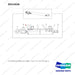 D513426 CYLINDER,HYDRAULIC;CABIN - full parts diagram, item 3 marked - genuine Doosan / Bobcat forklift part