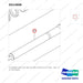 D513608 CYLINDER ASSY,LIFT;SEC-FF-MFH 2720mm-3.5 TON - parts diagram, item 17 shown - genuine Doosan / Bobcat forklift part
