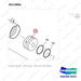 D513884 Cylinder Gp-Lift - FFT-Primary - parts diagram, item 15 shown - genuine Doosan / Bobcat forklift part
