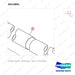 D513891 Cylinder Gp-Lift - FFT-Primary - parts diagram, item 1 shown - genuine Doosan / Bobcat forklift part