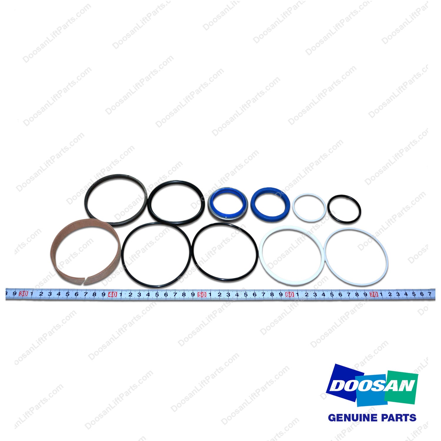 Seal Kit,Fork Mover Cyl - Doosan Forklift Part D513938