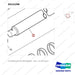 D515298 CYLINDER,LIFT;FFT-SECONDARY - parts diagram, item 2 shown - genuine Doosan / Bobcat forklift part