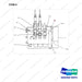 D516005 VALVE AR-2 WAY - full parts diagram, item 8 marked - genuine Doosan / Bobcat forklift part