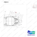 D516025 PUMP GP - parts diagram, item 14 shown - genuine Doosan / Bobcat forklift part