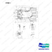 D516903 LINES GP-M.O - SHOE PART 1 OF 2 - full parts diagram, item 1 marked - genuine Doosan / Bobcat forklift part