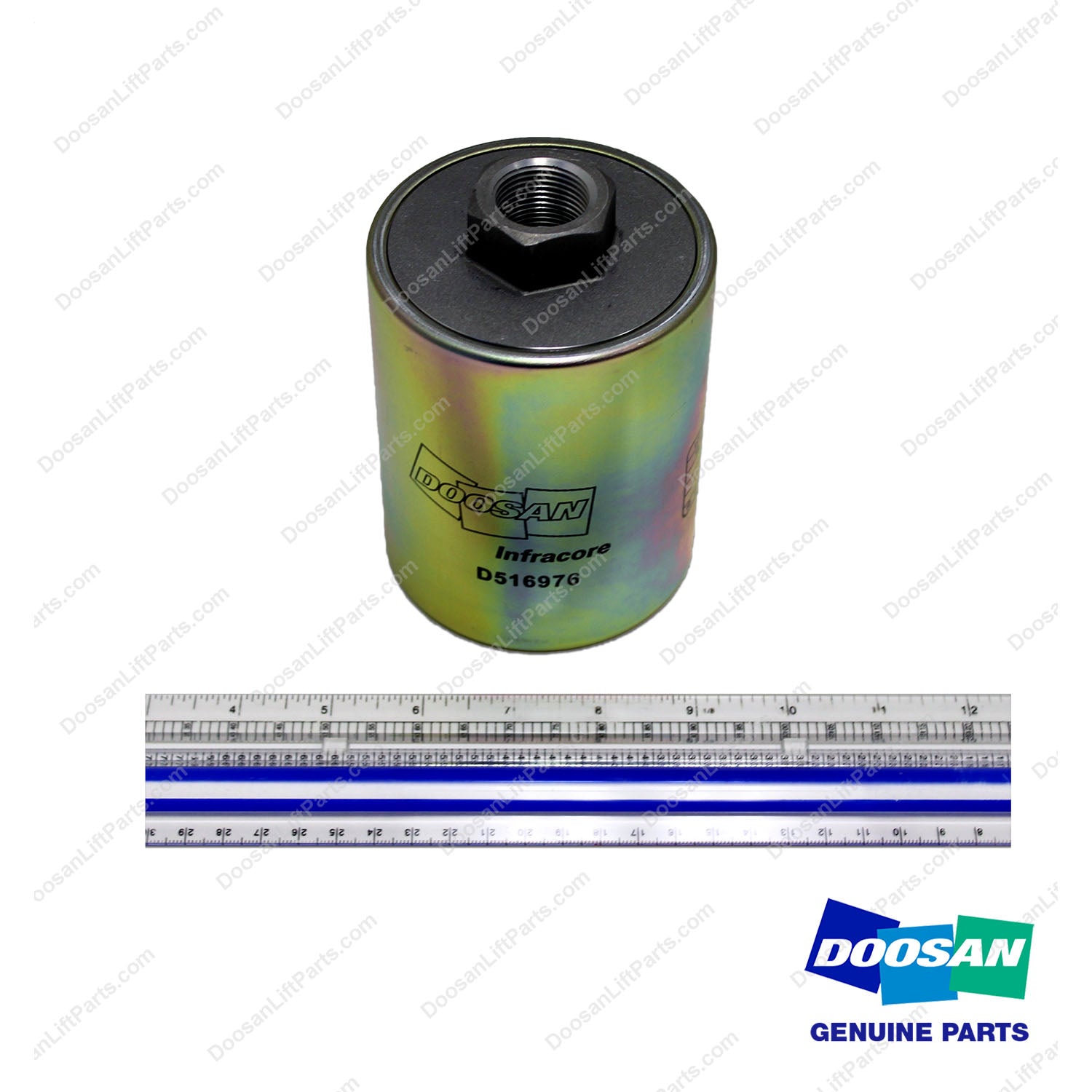 Filter - Return 133MM Oal - Doosan Forklift Part D516976