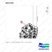 D517152 LINES GP - 3 WAY-FINGERTIP - parts diagram, item 1 shown - genuine Doosan / Bobcat forklift part