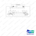 D518160 Cylinder Gp-Tilt-RH - full parts diagram - genuine Doosan / Bobcat forklift part