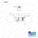 D552111 MOTOR GP - full parts diagram, item 3 marked - genuine Doosan / Bobcat forklift part