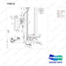 D581286 Lift & Tilt Mounting Gp - STD - parts diagram, item 23 shown - genuine Doosan / Bobcat forklift part